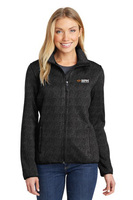 Port Authority® Sweater Fleece Jacket - Ladies